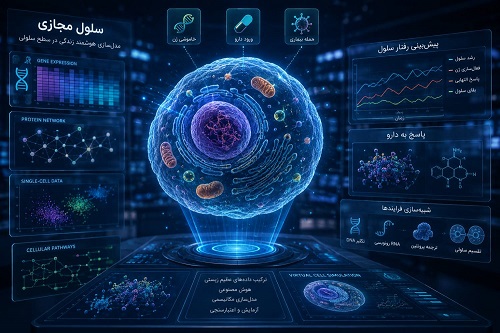 سلول مجازی؛ وقتی هوش مصنوعی میخواهد داخل سلول انسان را شبیهسازی کند